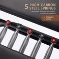 Powertrain Pilates Reformer Board Foldable Steel Ab Trainer Exercise Set