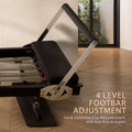 Powertrain Pilates Reformer Board Foldable Steel Ab Trainer Exercise Set