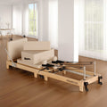 Powertrain Pilates Reformer Wooden Folding w/ Jumpboard Sitting Box
