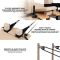 Powertrain Pilates Reformer Wooden Folding w/ Jumpboard Sitting Box
