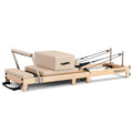 Powertrain Pilates Reformer Wooden Folding w/ Jumpboard Sitting Box