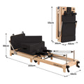 Powertrain Pilates Reformer Machine Wooden Folding Jumpboard Oak