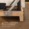 Powertrain Pilates Reformer Machine Wooden Folding Jumpboard Oak