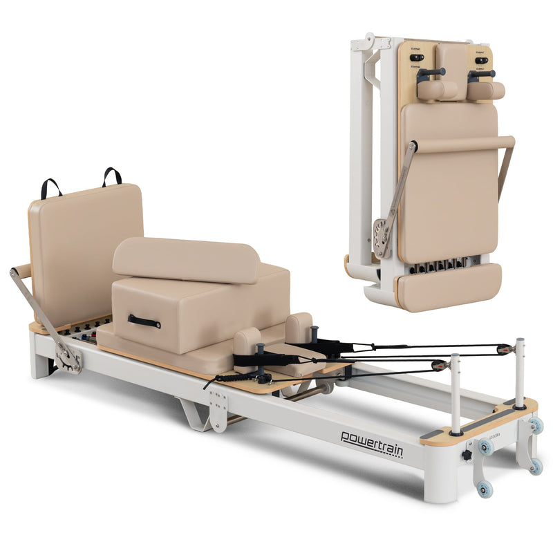 Powertrain Velora Pilates Reformer Board Foldable Aluminium Home Gym