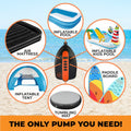 Kahuna 12V Electric Air Pump Inflatable Paddle Board SUP