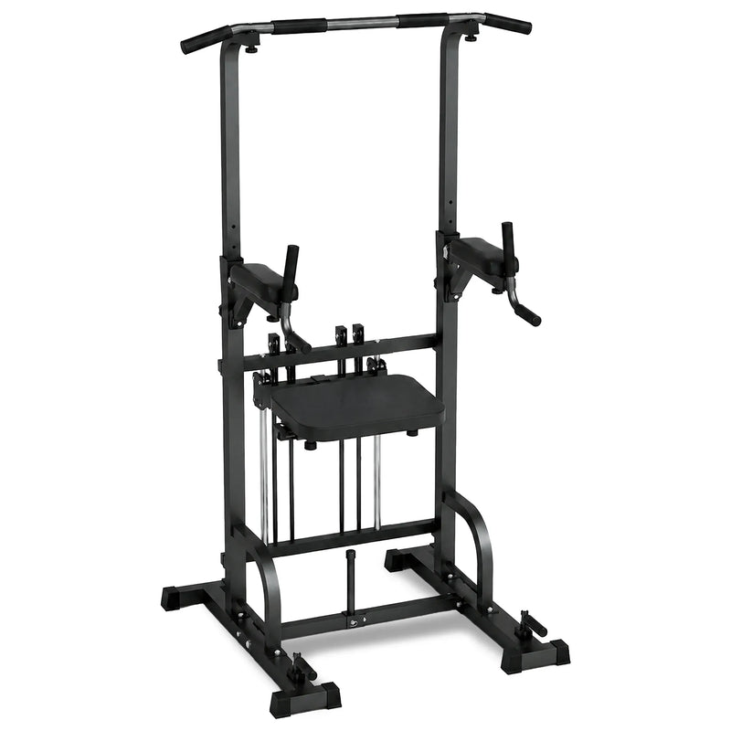 Powertrain Power Tower Pull Up Chin Up Dip Station Adjustable Multi-Function Home Gym Strength Training Equipment