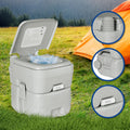 Wallaroo 20L Portable Toilet Camping Flush Pump Press