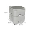Wallaroo 20L Portable Toilet Camping Flush Pump Press