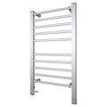 Pronti Electric Heated Towel Rack Rail Warmer Silver 160W