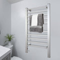 Pronti Electric Heated Towel Rack Rail Warmer Silver 160W