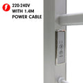 Pronti Electric Heated Towel Rack 160W Timer Wall Mount Freestanding