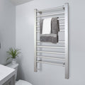 Pronti Electric Heated Towel Rack 160W Timer Wall Mount Freestanding
