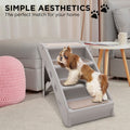 Furtastic Pet Stairs 50cm Grey Dog Cat Ramp Non-Slip Mat