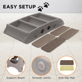 Furtastic Pet Stairs 50cm Grey Dog Cat Ramp Non-Slip Mat