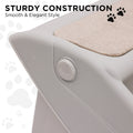 Furtastic Pet Stairs 50cm Grey Dog Cat Ramp Non-Slip Mat