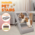 Furtastic Pet Stairs 50cm Grey Dog Cat Ramp Non-Slip Mat
