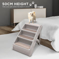 Furtastic Pet Stairs 50cm Grey Dog Cat Ramp Non-Slip Mat