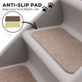 Furtastic Pet Stairs 50cm Grey Dog Cat Ramp Non-Slip Mat