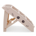 Furtastic Pet Stairs 50cm White Dog Cat Ramp Foldable