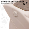 Furtastic Pet Stairs 50cm White Dog Cat Ramp Foldable