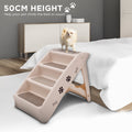 Furtastic Pet Stairs 50cm White Dog Cat Ramp Foldable
