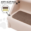 Furtastic Pet Stairs 50cm White Dog Cat Ramp Foldable