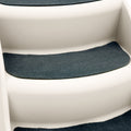 Furtastic 38cm Pet Stairs Ramp White Foldable Dogs Cats