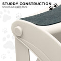 Furtastic 38cm Pet Stairs Ramp White Foldable Dogs Cats