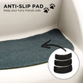 Furtastic 38cm Pet Stairs Ramp White Foldable Dogs Cats