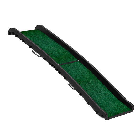 Furtastic Foldable Dog Ramp Non-Slip Poly-Grass Grip UV Protection