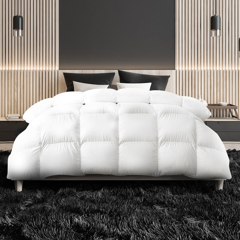 Laura Hill 500GSM Duck Down Quilt Queen Bed Doona Comforter
