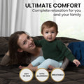 Laura Hill QUEEN Comforter 600GSM Faux Mink Quilt Do