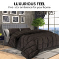 Laura Hill QUEEN Comforter 600GSM Faux Mink Quilt Do