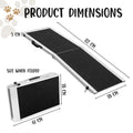 Klika Foldable Aluminium Dog Ramp 122x38cm