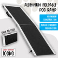 Klika Foldable Aluminium Dog Ramp 122x38cm