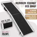 Kartrite Foldable Aluminium Dog Ramp 183x38cm Pet Portable