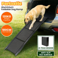 Furtastic Dog Ramp Car Pet Folding Portable Non-slip Aluminium Medium