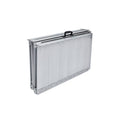 Kartrite 4ft Aluminium Foldable Wheelchair Ramp Non-Slip Silver