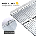 Kartrite 5ft Portable Aluminium Wheelchair Ramp 275kg Heavy Duty Non-Slip Foldable Suitcase Ramp for Mobility Scooters