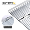Kartrite 5ft Aluminium Foldable Wheelchair Ramp Non-Slip Silver