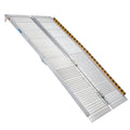 Kartrite 6ft Aluminium Wheelchair Ramp Foldable Non-Slip Silver