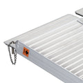 Kartrite 6ft Aluminium Wheelchair Ramp Foldable Non-Slip Silver