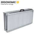 Kartrite 6ft Aluminium Wheelchair Ramp Foldable Non-Slip Silver