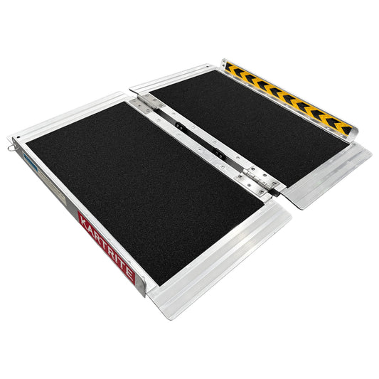 Kartrite 2FT Aluminium Wheelchair Ramp Mobility Safety Rails Carry