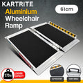 Kartrite 2FT Aluminium Wheelchair Ramp Mobility Safety Rails Carry