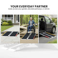 Kartrite 2FT Aluminium Wheelchair Ramp Mobility Safety Rails Carry