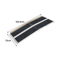 Kartrite Folding Aluminium Wheelchair Ramp 5FT Portable Mobility