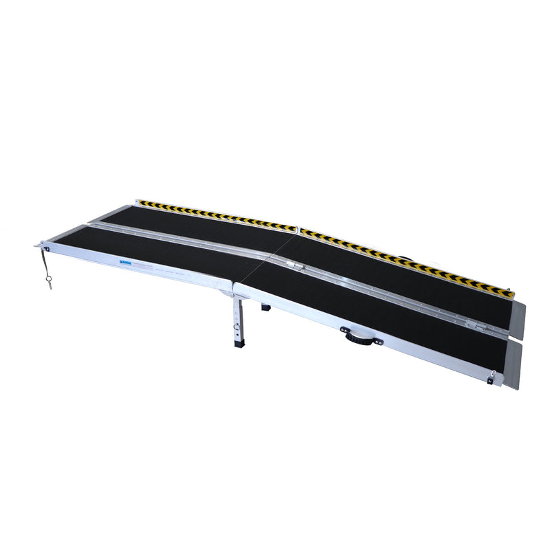 Kartrite 8FT Folding Aluminium Wheelchair Ramp Portable Mobility