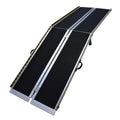 Kartrite 8FT Folding Aluminium Wheelchair Ramp Portable Mobility