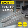 Kartrite 2x Aluminium Loading Ramps 2m Heavy Duty